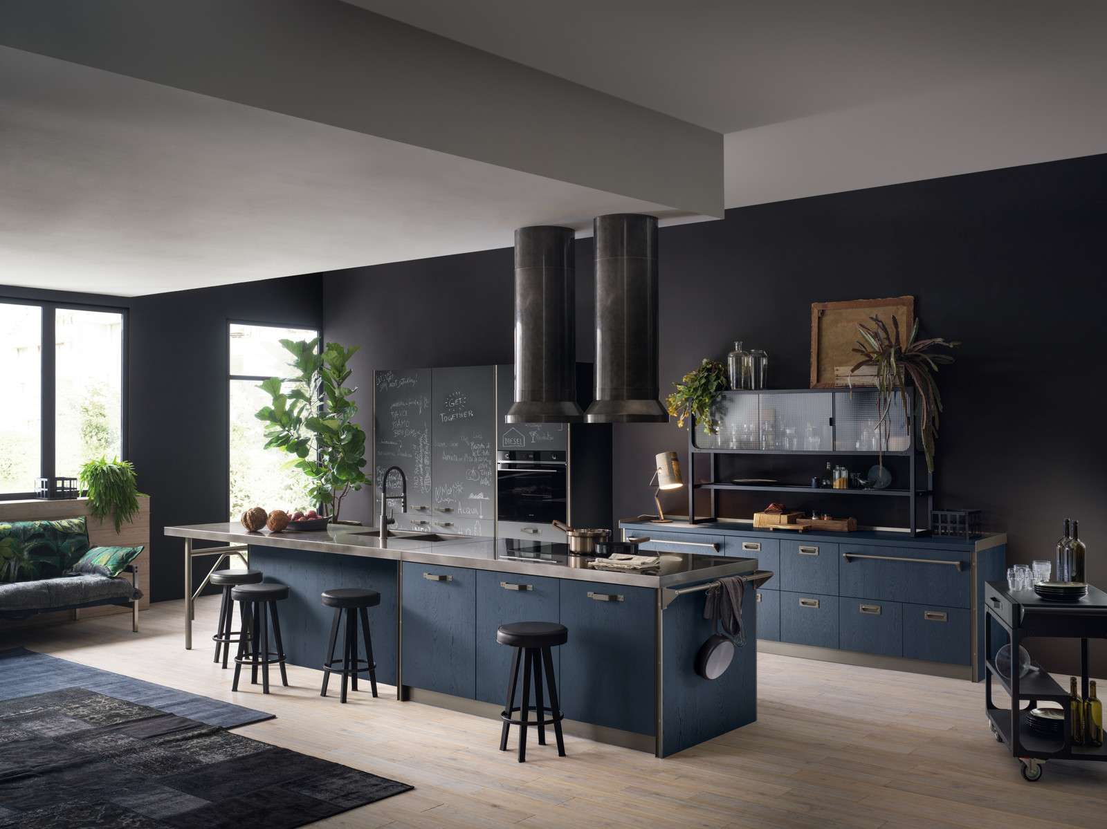 Italian Kitchen Detail Materials and Finishes