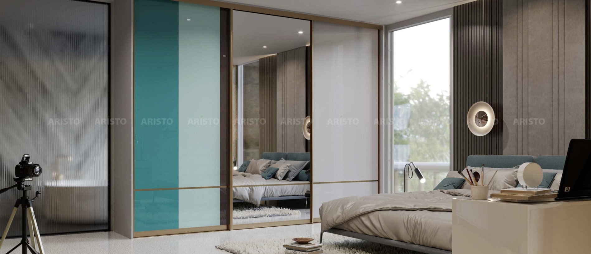 Sliding Wardrobe Design 3