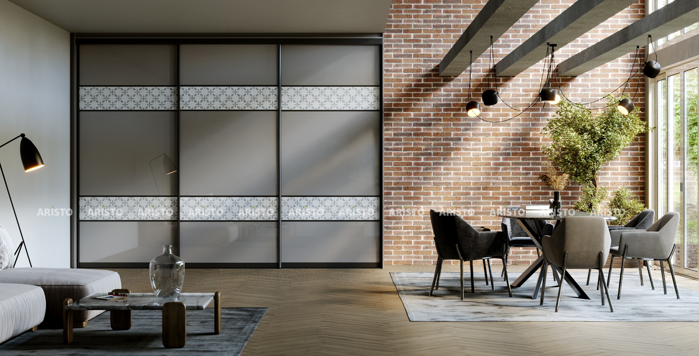 Sliding Wardrobe Design 6