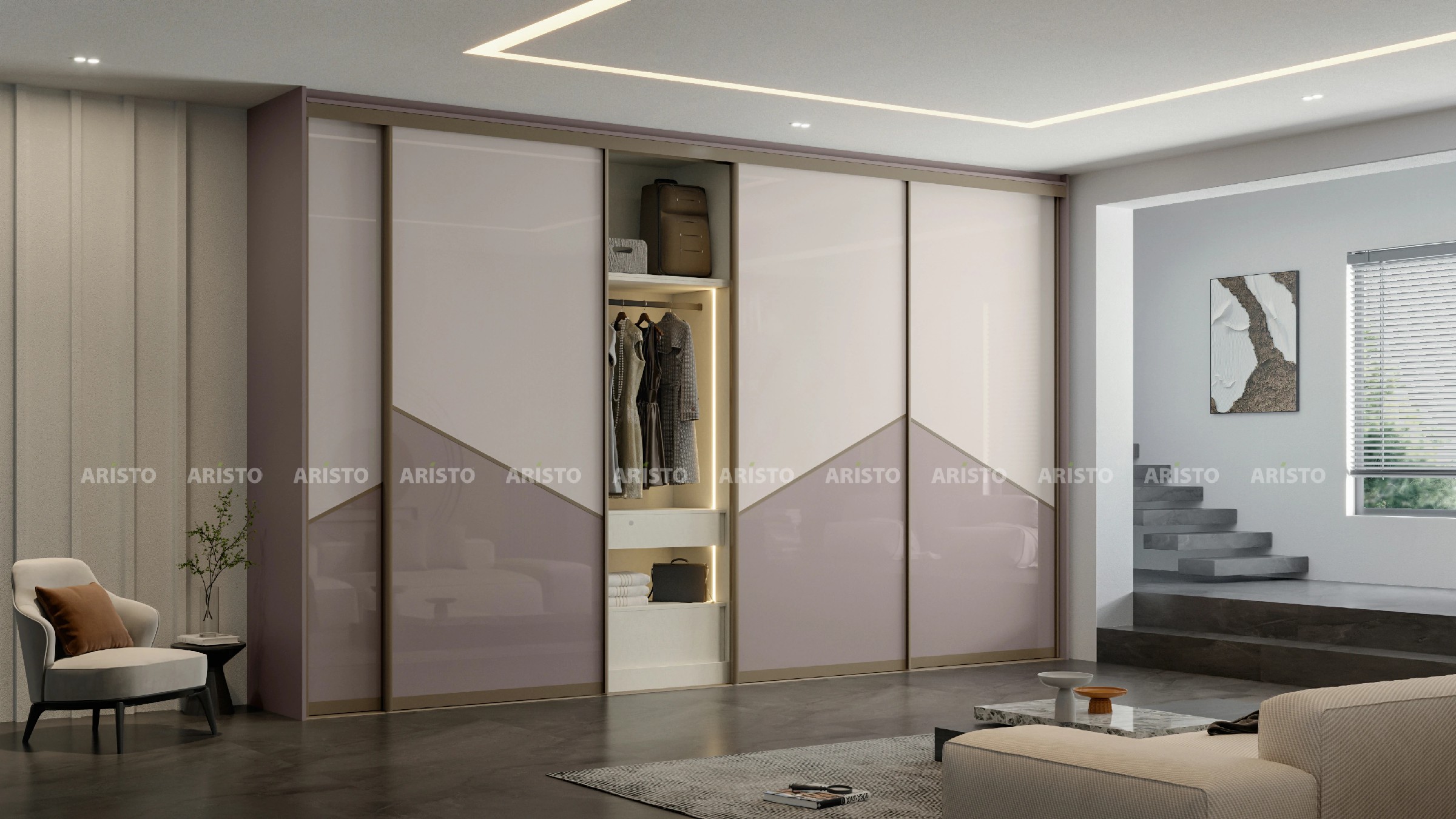 Sliding Wardrobe Design 8