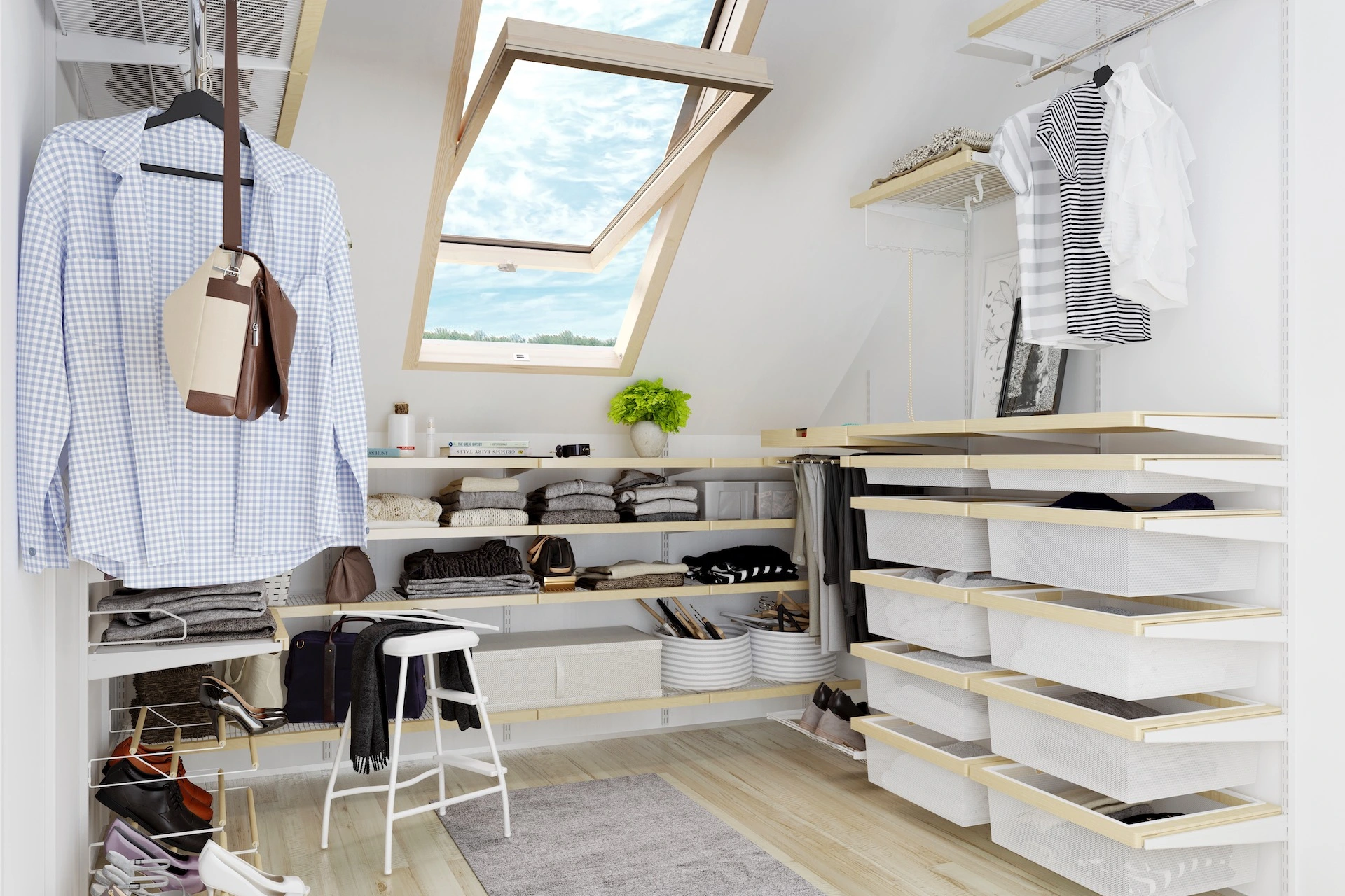 Walk-in Closet Design 6